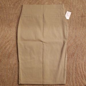 Windsor mocha colored pencil skirt